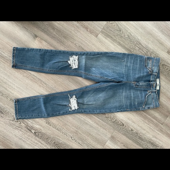Topshop Distressed Jamie Jeans - Picture 1 of 3